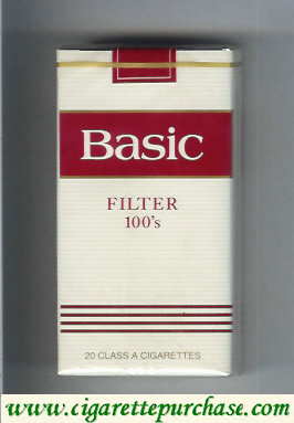 Basic Filter 100s cigarettes soft box